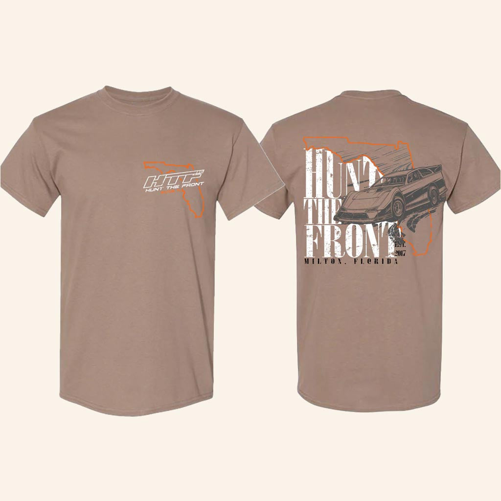 Hunt The Front Merch HTF Florida Dirt Late Model Shirt Gifts For Dad - Lily Birch Market