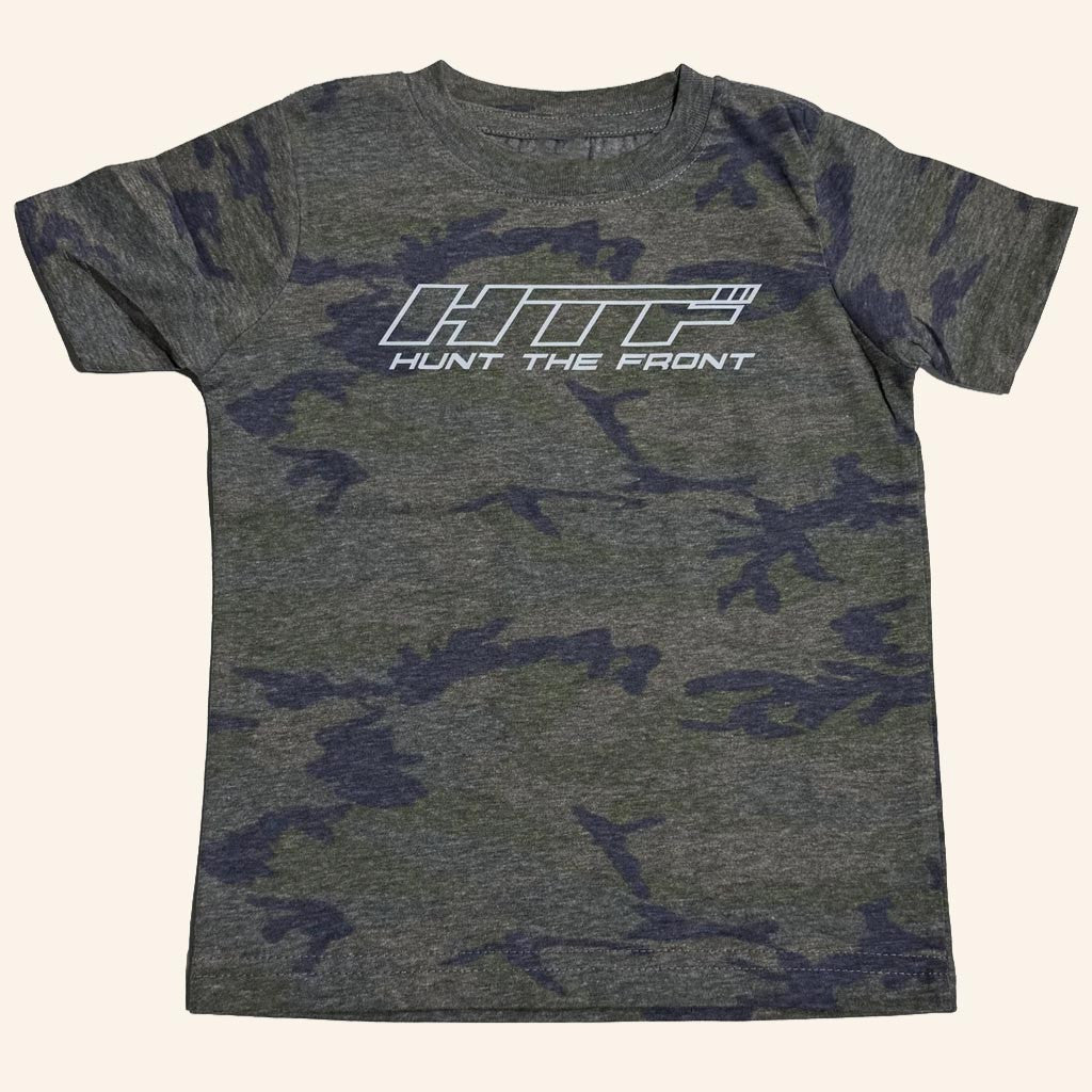 Hunt The Front Merch HTF Logo Camo T-Shirt Unique Gifts For Brothers - Lily Birch Market