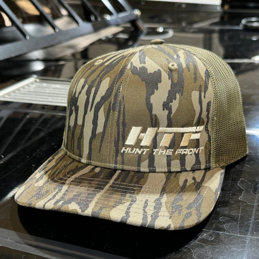 Hunt The Front Merch HTF Logo Trucker Hat Great Gifts For Husband - Lilybirchmarket