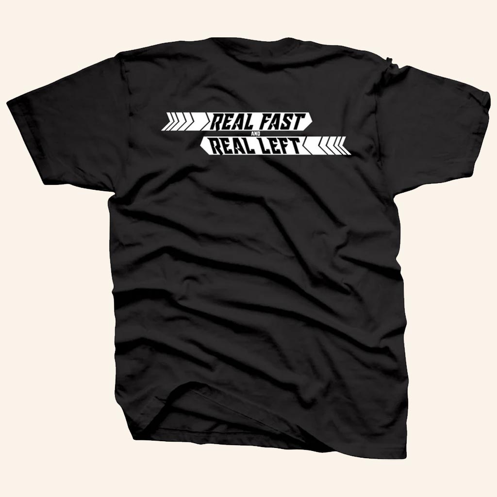 Hunt The Front Merch Real Fast Real Left T-Shirt Gifts For Boyfriend Birthday - Lily Birch Market