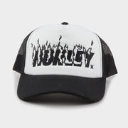 Hurley Merch Hurley X Travis Barker Flame Trucker Hat Birthday Ideas For Boyfriend - Lilybirchmarket