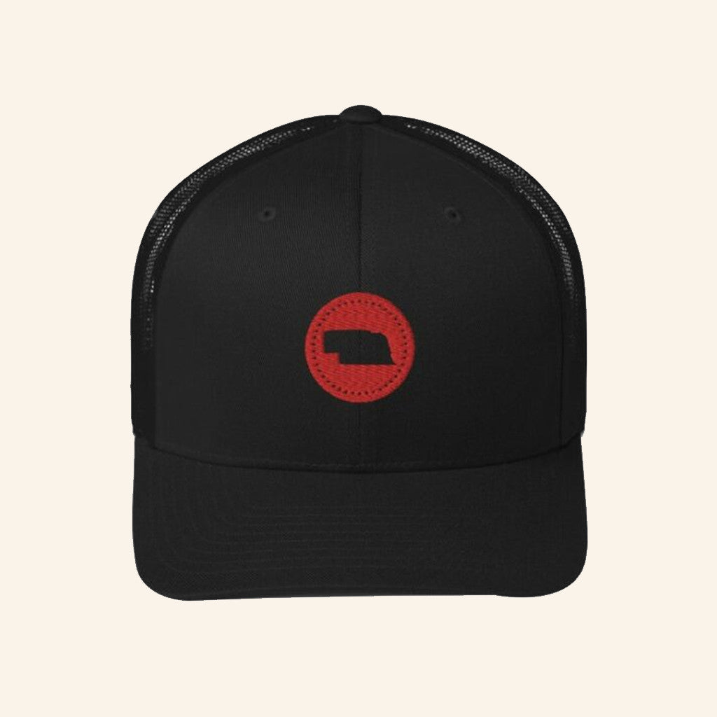 Husk Guys Merch Embroidered State Trucker Hat Christmas Gift Ideas For Dad - Lilybirchmarket