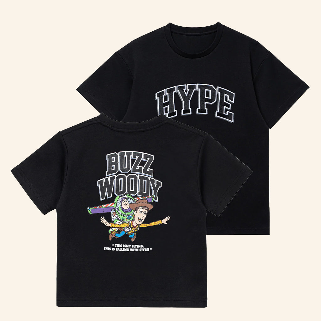 Hype Clothing Merch Hype X Toy Story Buzz Woody T-Shirt Falling With Style Shirt Gifts For Him - Lily Birch Market