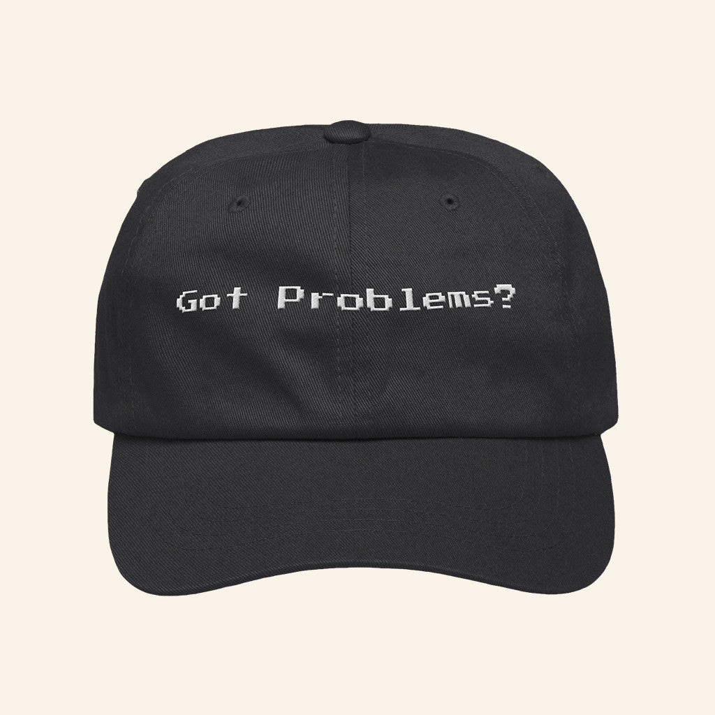 Hyperfixed Merch Got Problems Embroidered Hat Birthday Gift Ideas For Husband - Lilybirchmarket