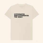 Hyphenated Non Hyphenated The Irony T-Shirt Funny Hyphen Irony Shirt Grammar Geek Gift - Lily Birch Market