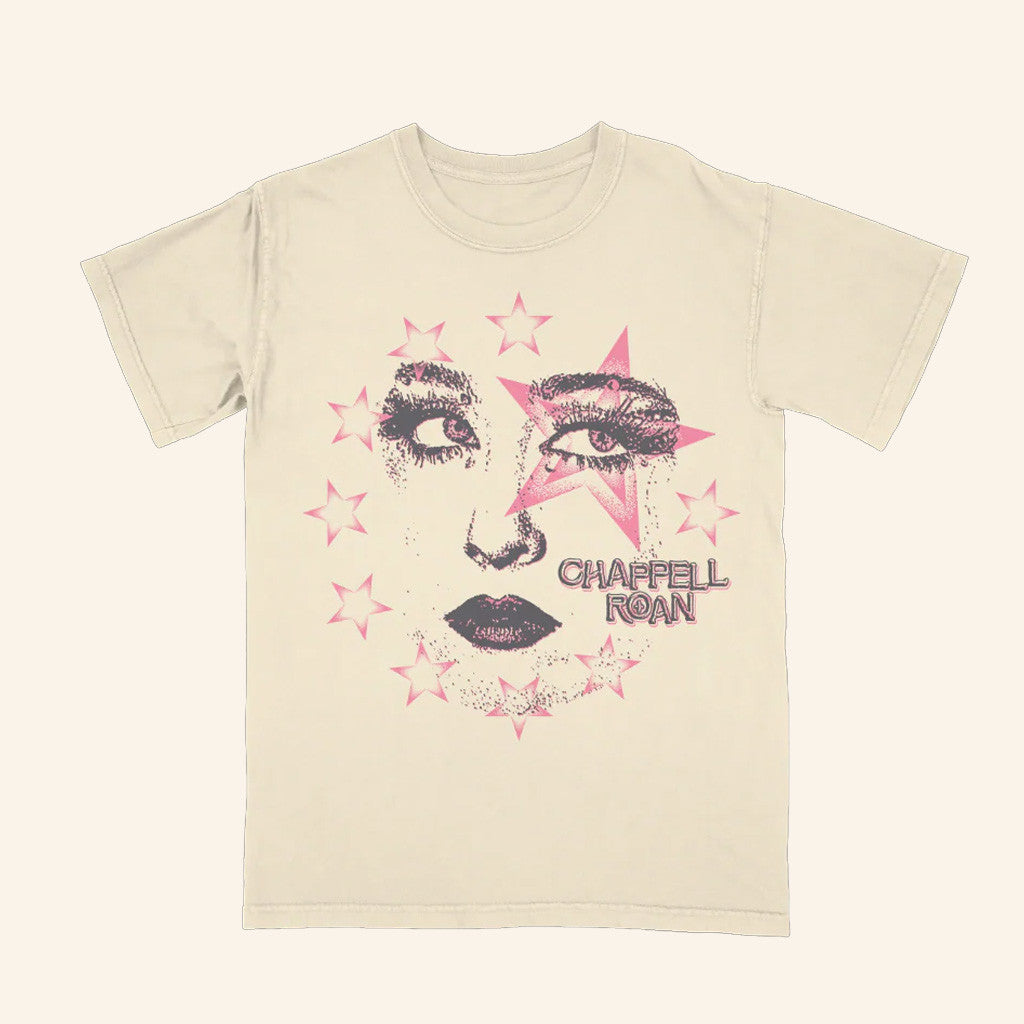 I Am Chappell Roan Merch Star Face T-Shirt Chappell Roan Shirt Best Christmas Gifts For Her - Lily Birch Market