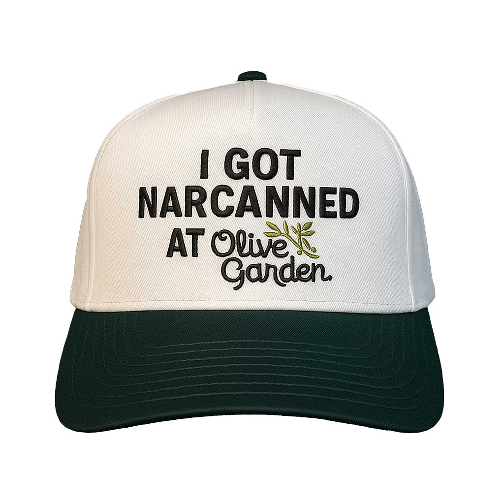 I Got Narcanned At Olive Garden Hat Embroidered Gifts For Husband - Lilybirchmarket
