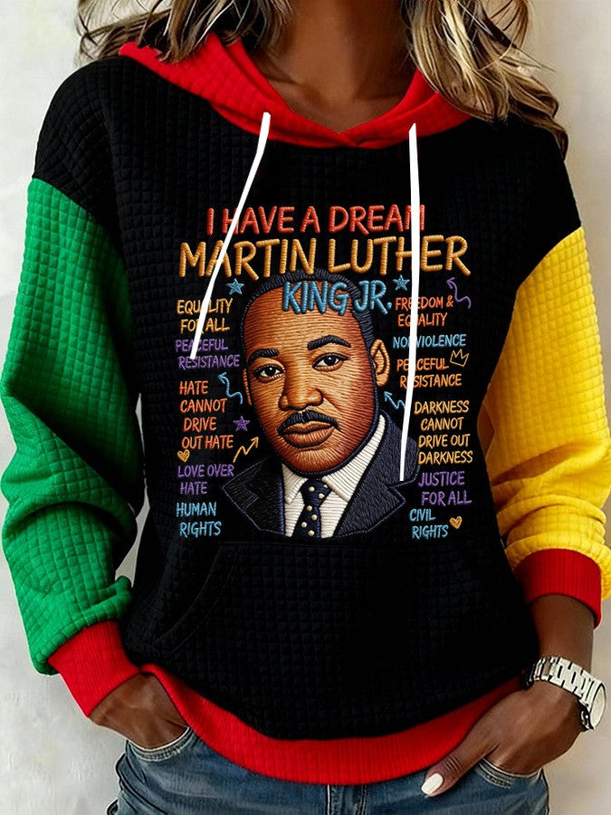 I Have A Dream Hoodie Civil Rights Martin Luther King Jr Hoodie Black History Month Apparel - Lilybirchmarket