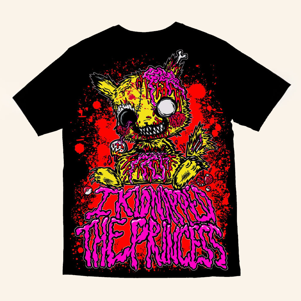 I Kidnapped The Princess Merch Zombie Pikachu T-Shirt Cool Gifts For Music Lovers - Lily Birch Market