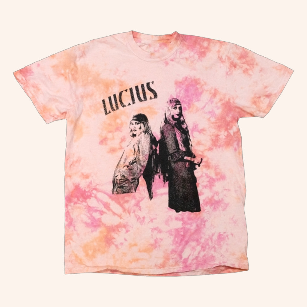 I Love Lucius Merch Lucius Tie Dye T-Shirt Unique Gifts For Music Lovers - Lily Birch Market