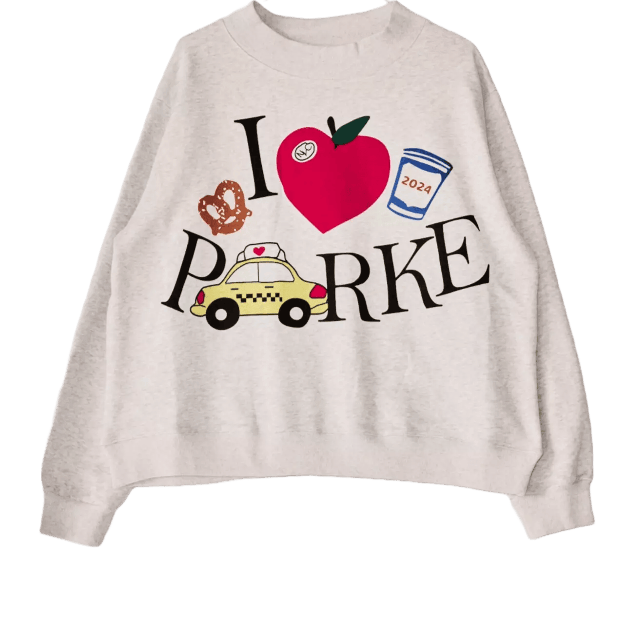I Love Parke Sweatshirt Parke NYC Hoodie Cute Gift Idea For Sister Who Loves New York Vibe - Lilybirchmarket