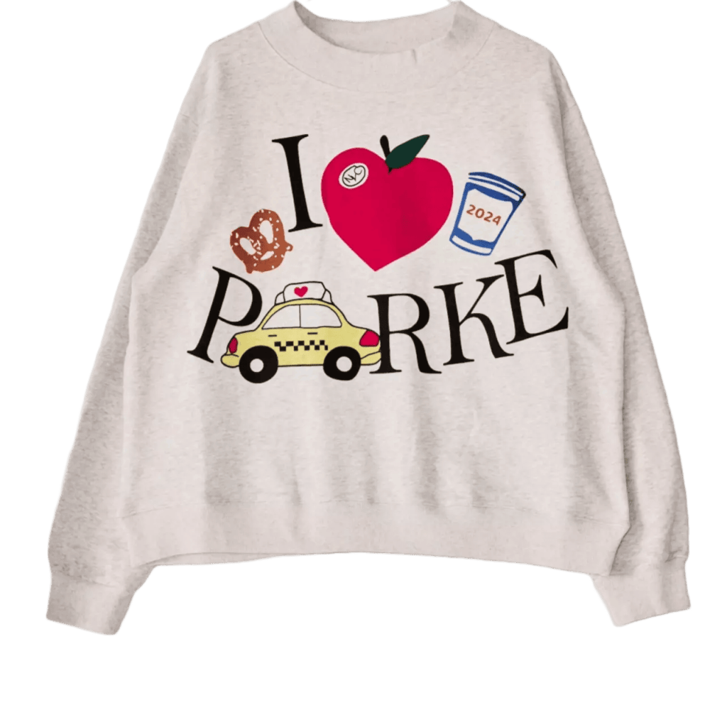 I Love Parke Sweatshirt Parke NYC Hoodie Cute Gift Idea For Sister Who Loves New York Vibe - Lilybirchmarket