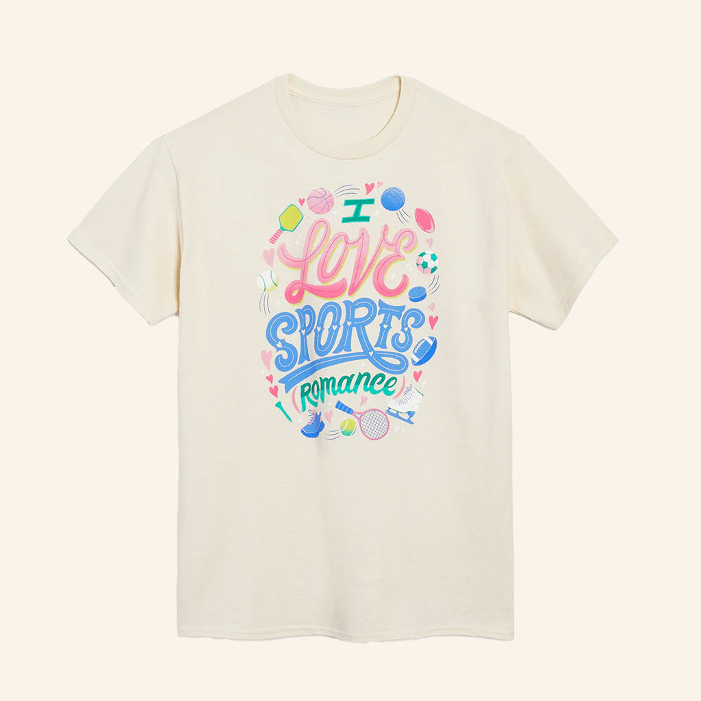 I Love Sports Romance T-shirt Gift Ideas For Her - Lily Birch Market