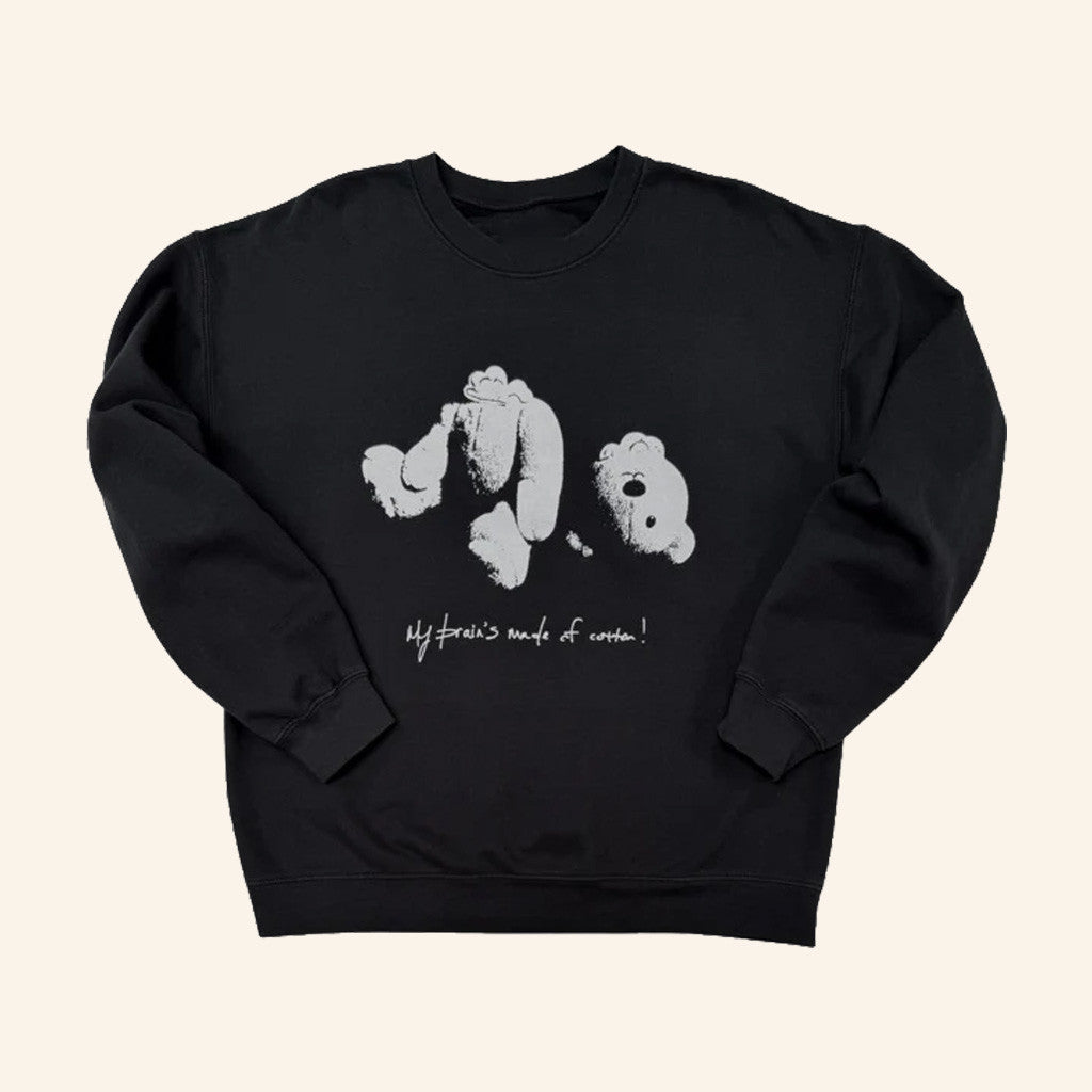 Ian Somerhalder Merch Brain Full Of Cotton Crewneck Sweatshirt Xmas Gifts For Friends - Lilybirchmarket
