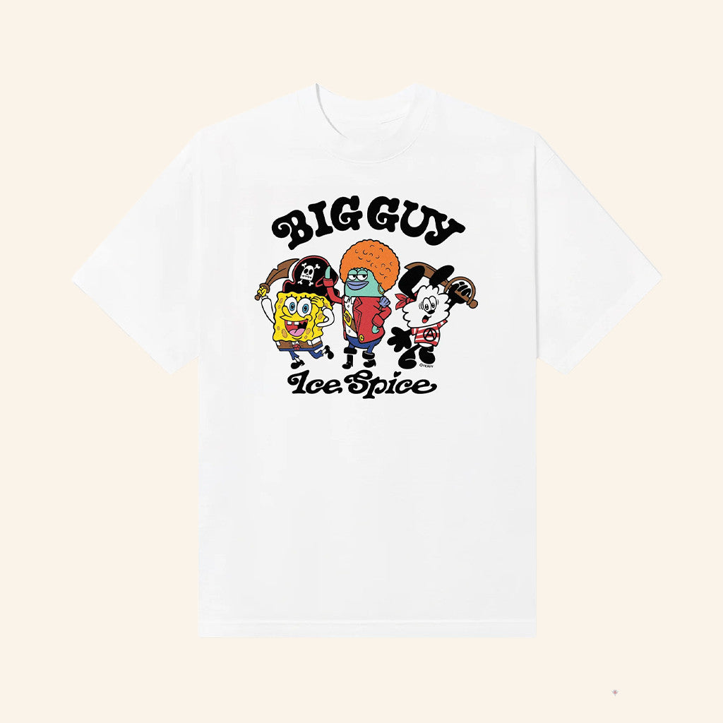 Ice Spice Merch Verdy x Ice Spice Big Guy Character T-Shirt Gifts For Sisters - Lily Birch Market