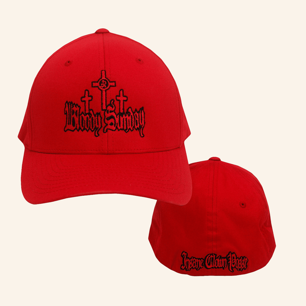 ICP Merch Bloody Sunday Embroidered Hat Insane Clown Posse Merch Dad Gifts - Lilybirchmarket