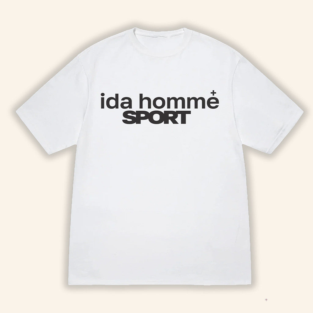 IDA Homme Sport White T-Shirt IDA Merch Birthday Gifts For Brothers - Lily Birch Market
