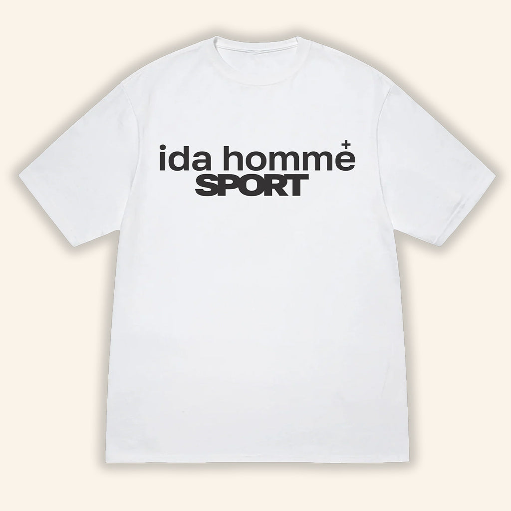 IDA Merch IDA Homme Sport White T-Shirt Great Gifts For Boyfriend - Lily Birch Market