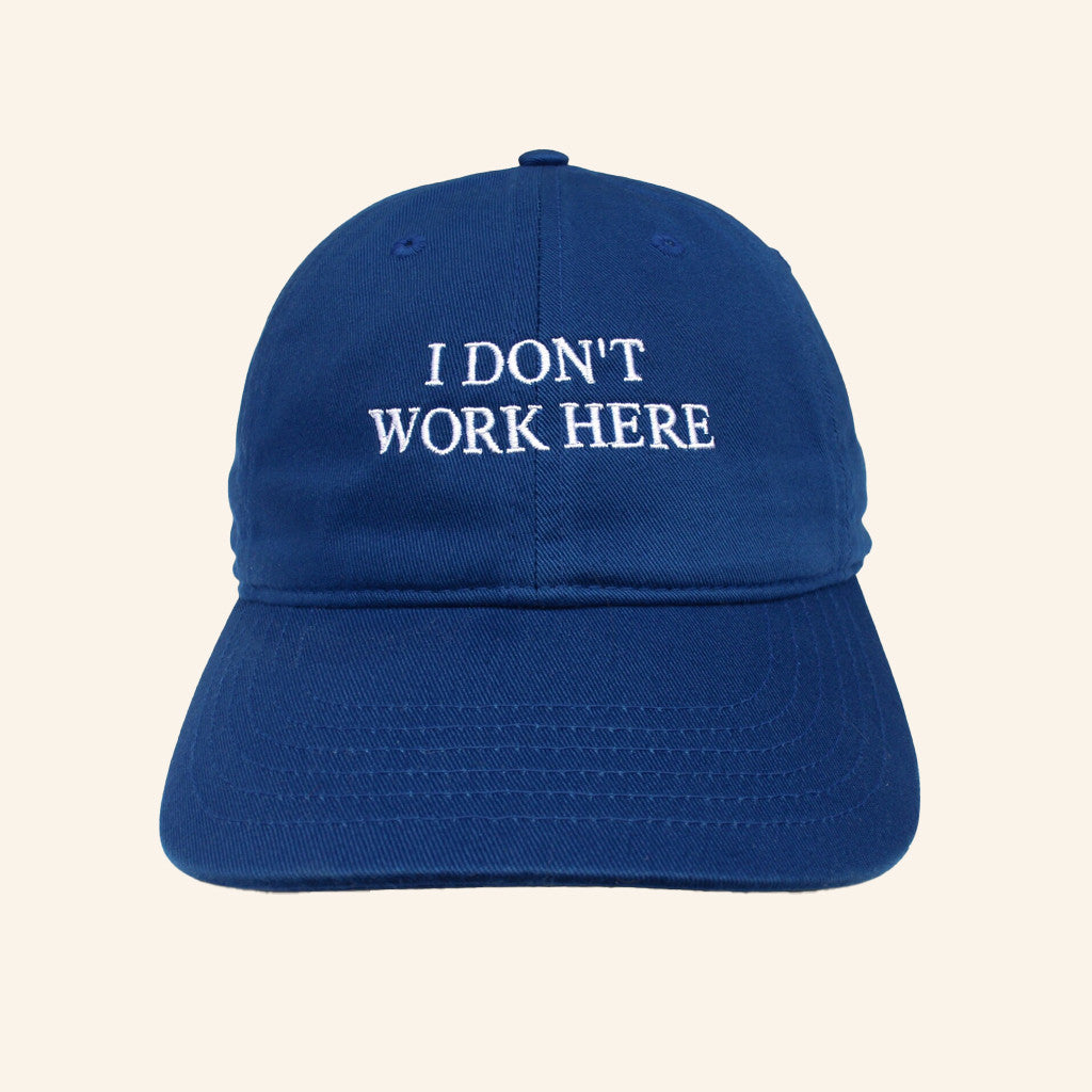 IdeaNow Merch Sorry I Don't Work Here Embroidered Snapback Hat Good Gifts For Boyfriend - Lilybirchmarket
