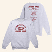 IHeart Merch Jingle Ball 25 Property Of Crewneck Sweatshirt Gift Ideas For Brother - Lilybirchmarket