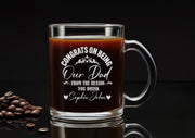 Fathers Day Coffee Mug Custom Engraved Personalized Gift for Dad Husband Coffee Lover Gift for Him