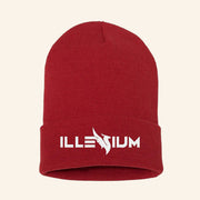 Illenium Merch Red Logo Beanie Gifts For Best Friends - Lilybirchmarket