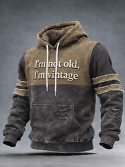 I'm Not Old I'm Vintage Hoodie Funny Old Fuckers Club Saying Hoodie Father's Day Gifts - Lilybirchmarket