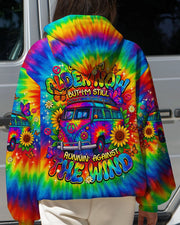 I'm Older Now But I'm Still Running Against The Wind Tie Dye Hoodie Christmas Gifts For Her - Lilybirchmarket