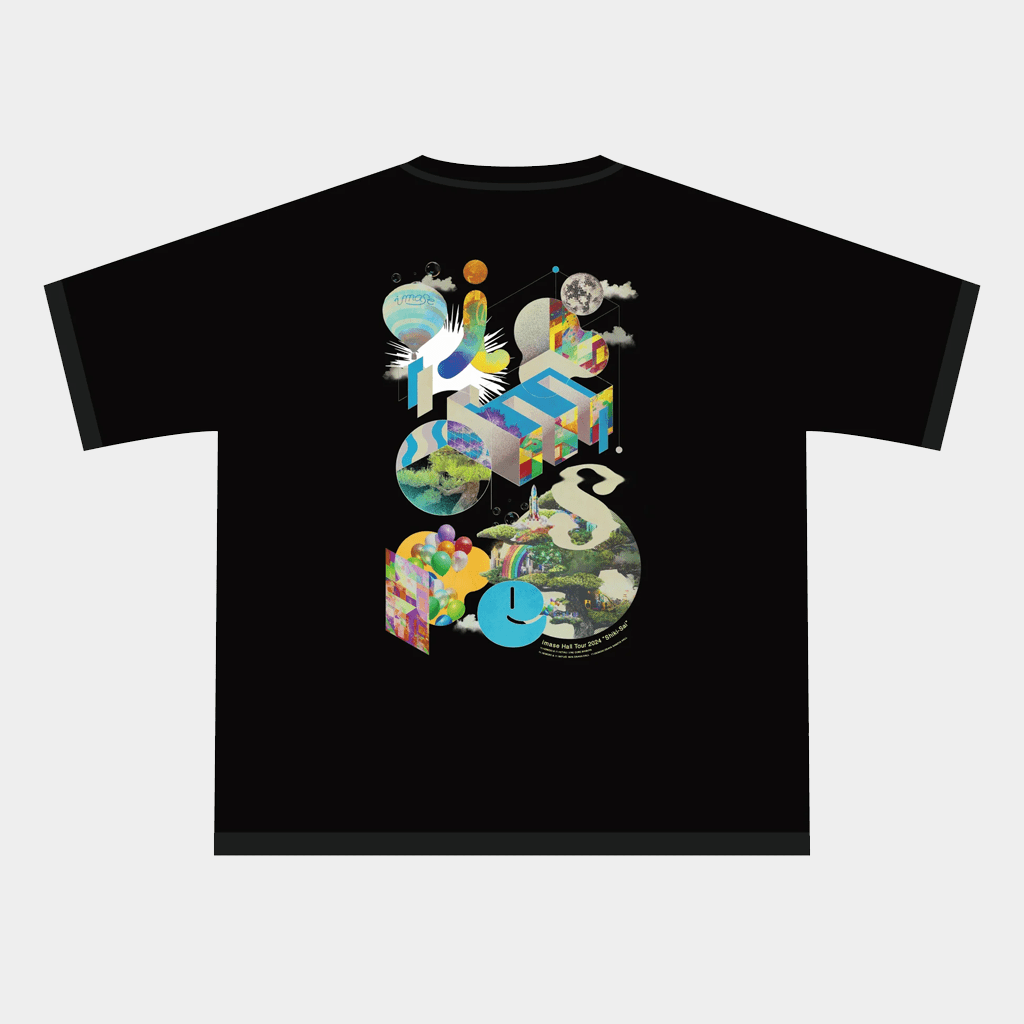 Imase Shiki Sai Black T-Shirt Imase Merch Music Related Gifts For Guys - Lily Birch Market