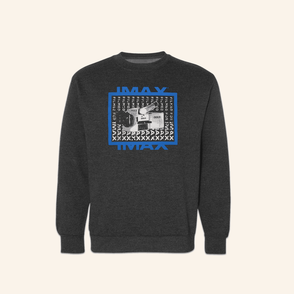 Imax Merch The Filmed For Imax Crewneck Sweatshirt Gifts For Dudes - Lilybirchmarket
