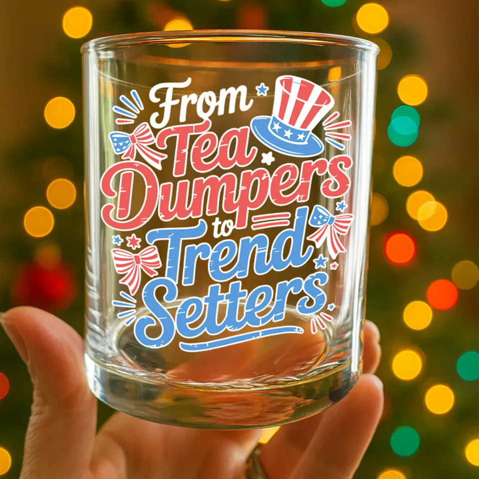 USA 250th Anniversary America Whiskey Glass, Gift For Whiskey Lover American Glassware
