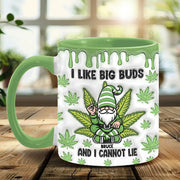 I Like Big Buds And I Cannot Lie, Personalized Weed Accent Mug