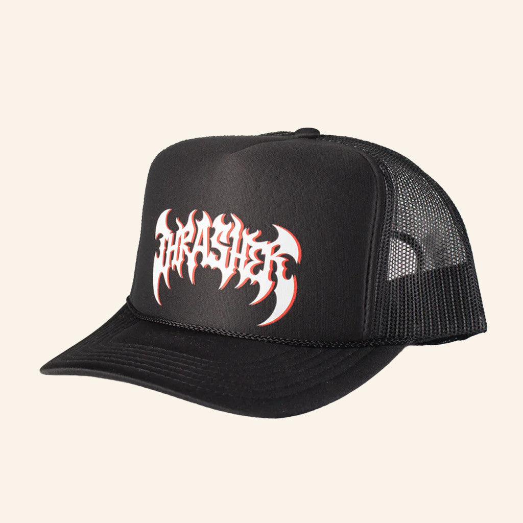 Impericon Merch Thrasher Heavy Metal Trucker Hat Great Gifts For Brothers - Lilybirchmarket