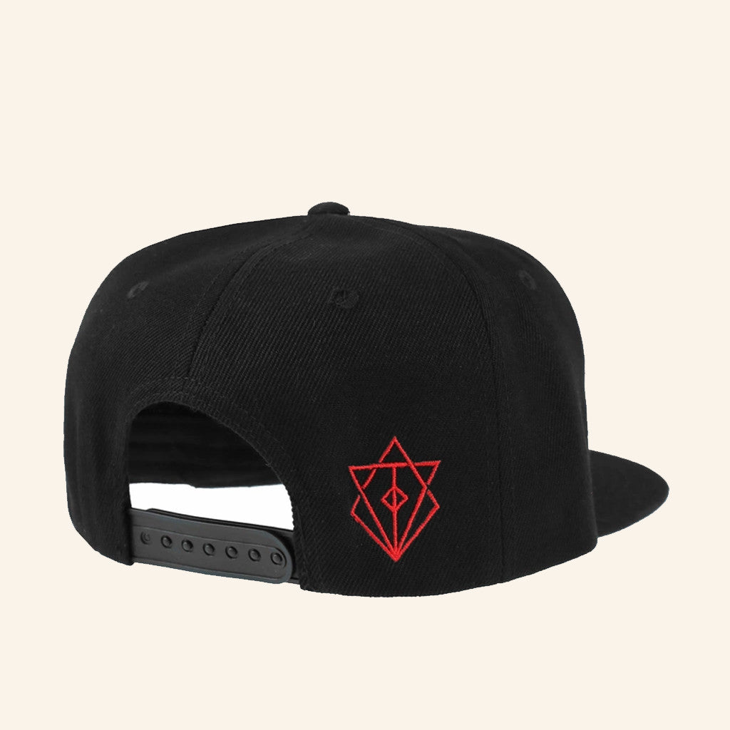 In Flames Merch Logo Snapback Hat Embroidered Gifts For Band Lovers - Lilybirchmarket