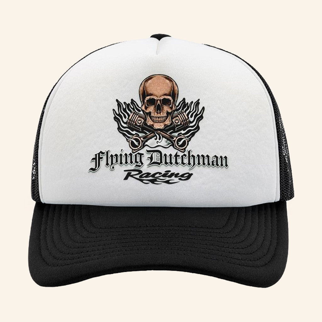 In N Out Merch Flying Dutchman Racing Foam Trucker Hat Xmas Gifts For Him - Lilybirchmarket