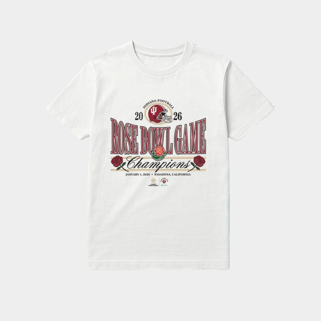 Indiana Hoosiers Rose Bowl Game Champions 2026 Shirt Hoosiers Merch Best Gifts For Football Fans - Lily Birch Market