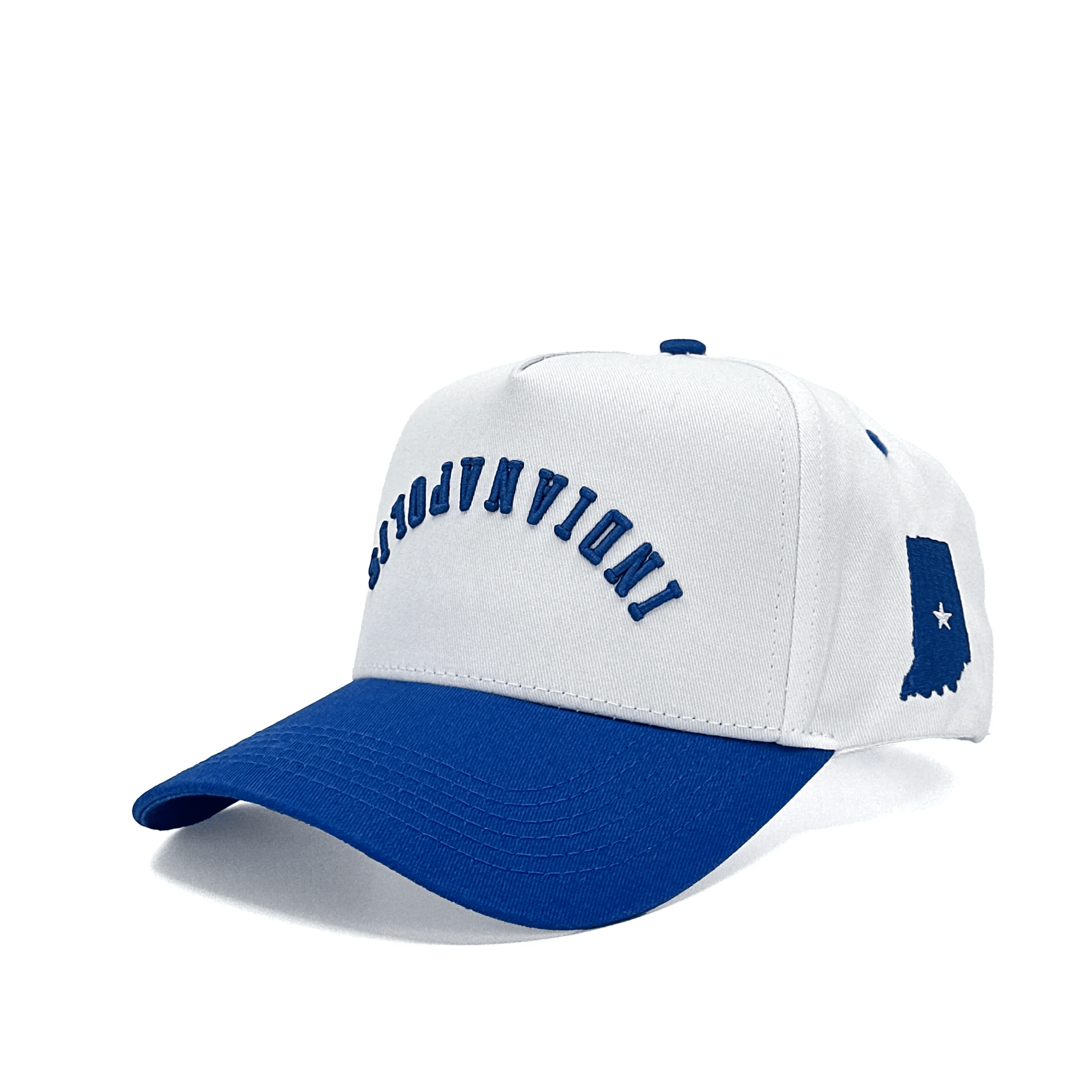 Indianapolis Upside Down Hat Trend Indianapolis Reversed Hat Indianapolis Merch Gifts For Dad - Lilybirchmarket