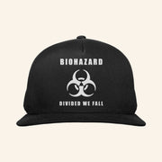 Indie Merch Biohazard Divided We Fall Snapback Hat Christmas Ideas For Husband - Lilybirchmarket