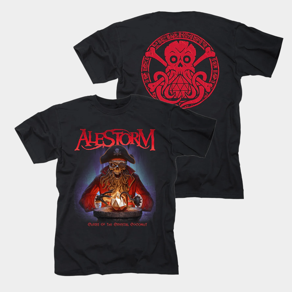 Indiemerch Merch Alestorm Curse Of The Crystal Coconut T-Shirt Great Gifts For Him - Lily Birch Market