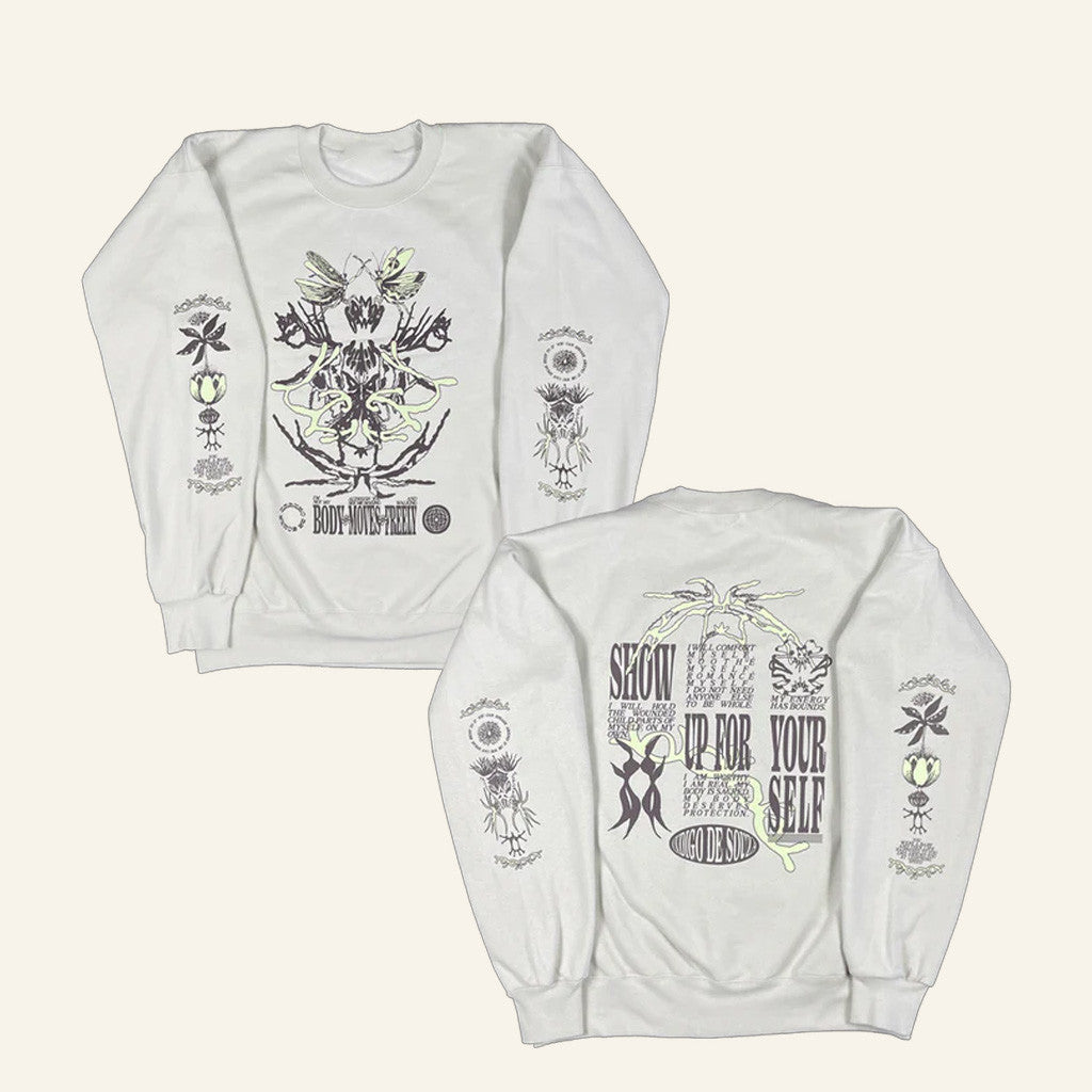 Indigo De Souza Merch Show Up For Yourself Sweatshirt Xmas Gifts For Brother - Lilybirchmarket