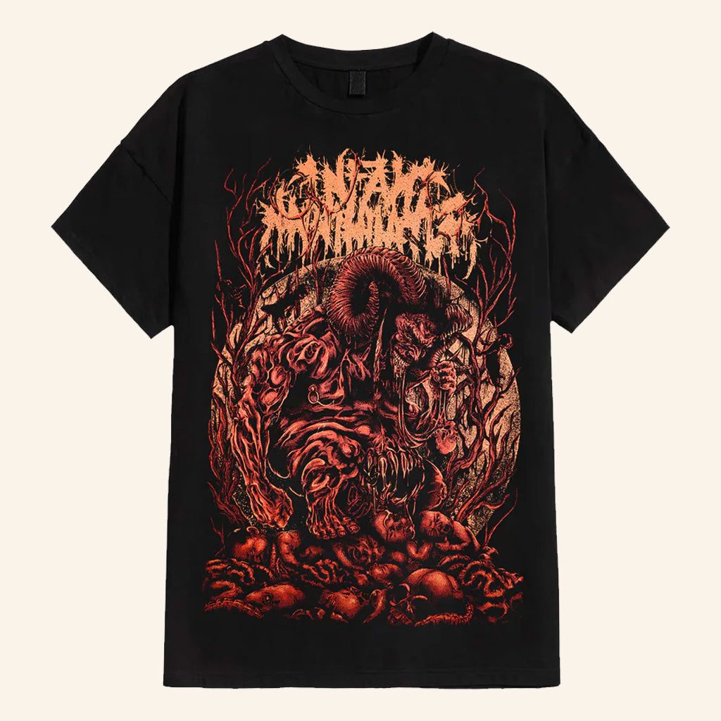 Infant Annihilator Merch Chewer T-Shirt Black Music Lover Gifts For Him - Lily Birch Market