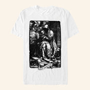 Infant Annihilator Merch Child Snatcher White T-Shirt Music Related Gifts For Guys - Lily Birch Market