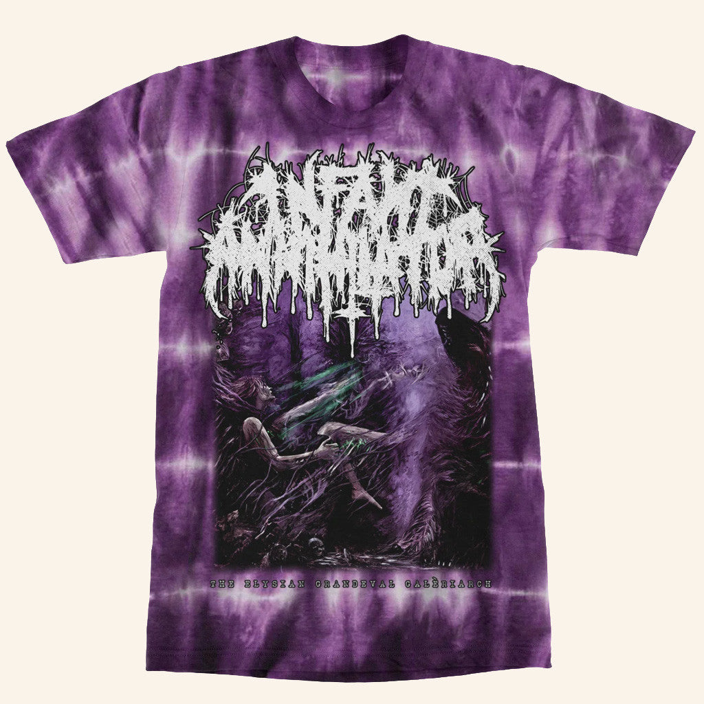 Infant Annihilator Merch The Elysian Grandeval Galeriarch Tie Dye T-Shirt Gifts For Band Fans - Lily Birch Market