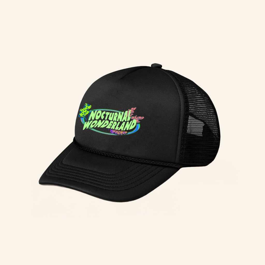 Insomniac Merch Neon Spirits Trucker Hat Gift Ideas For Dad - Lilybirchmarket