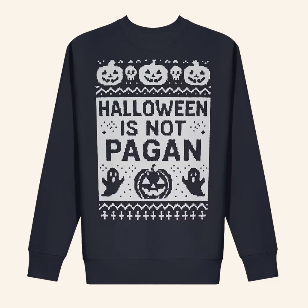 Inspiring Philosophy Merch Halloween Is Not Pagan Sweatshirt Gifts Ideas For Brother - Lilybirchmarket