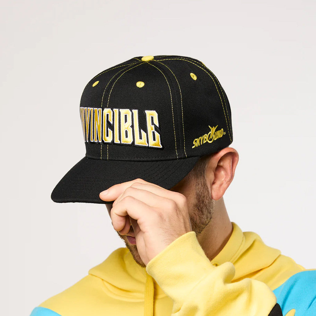 Invincible Merch Invincible Snapback Hat Embroidered Best Gifts For Comic Fans - Lilybirchmarket