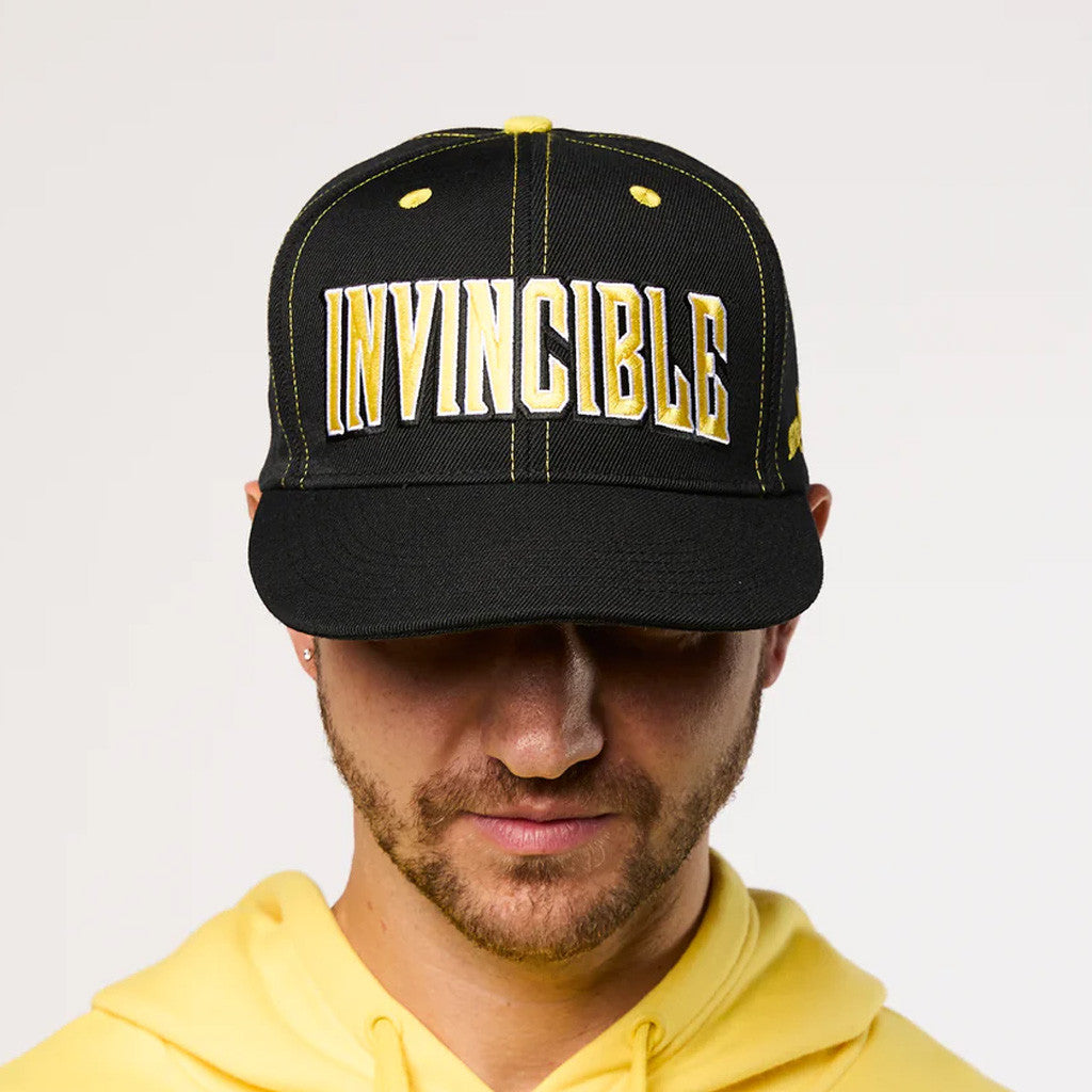 Invincible Merch Invincible Snapback Hat Embroidered Best Gifts For Comic Fans - Lilybirchmarket