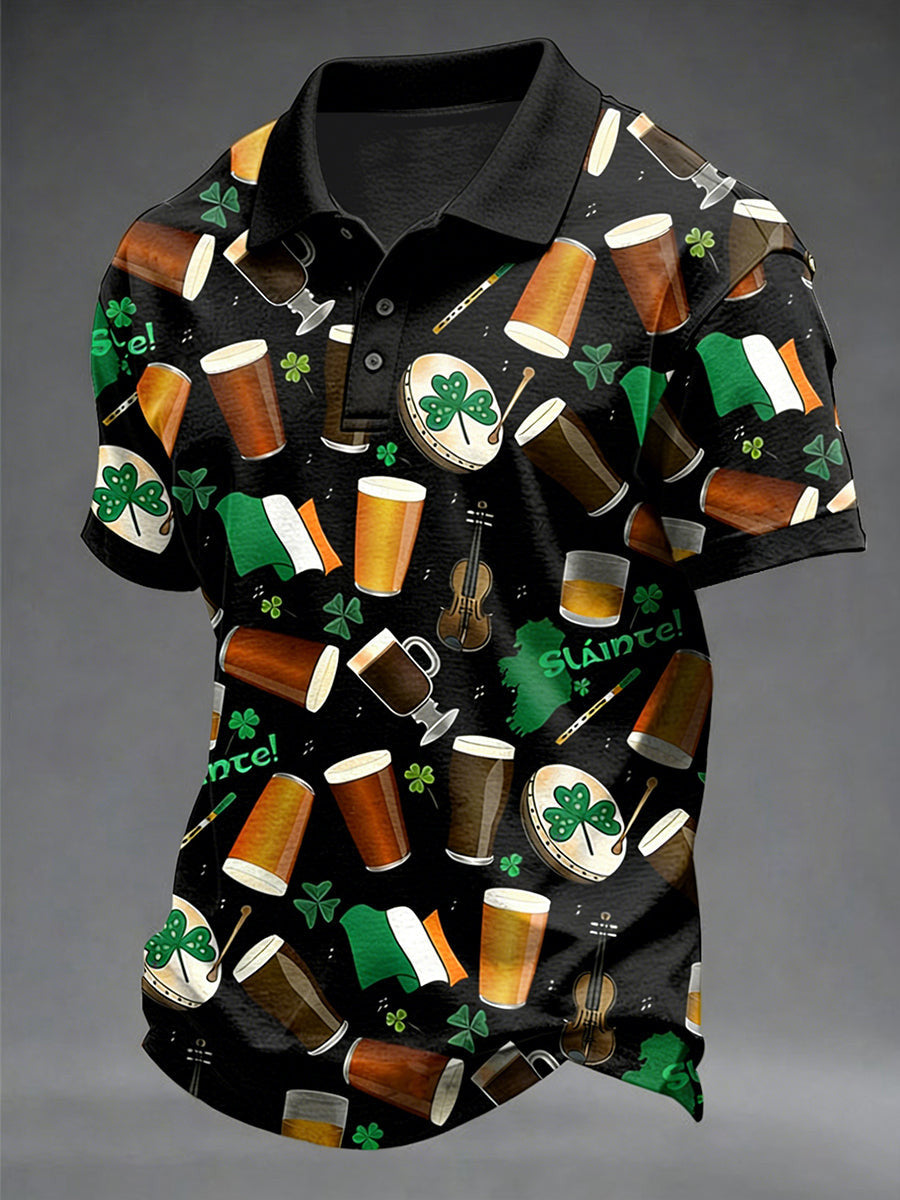 Ireland Culture Polo Shirt St Patrick's Day Shirt Gifts For Irish Husband - TradiViet