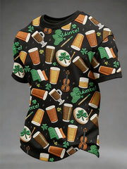  Ireland Culture T-Shirt St Patrick's Day Men's Apparel Gifts For Irish Dad - TradiViet