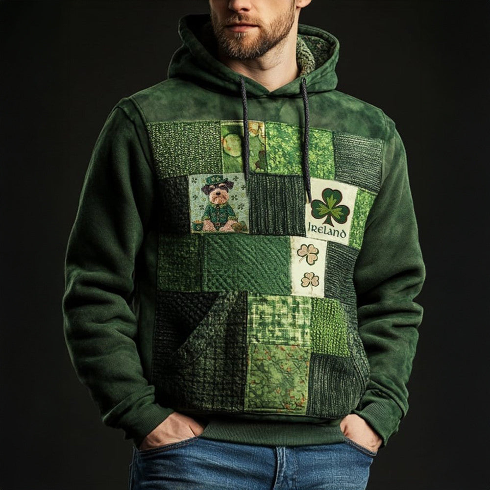 Ireland St Patrick's Day Hoodie Vintage Hoodie Gifts For Boyfriend - Lilybirchmarket